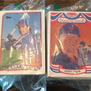 NEW YORK METS Assorted Baseball Cards ‘81-91